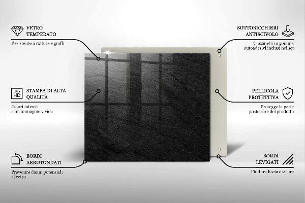 Protector encimera Textura de piedra