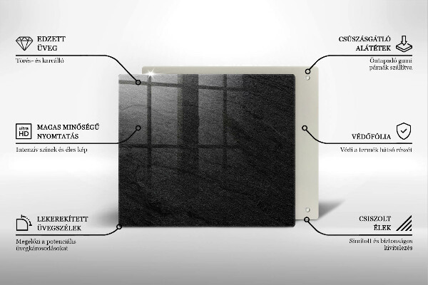 Protector encimera Textura de piedra