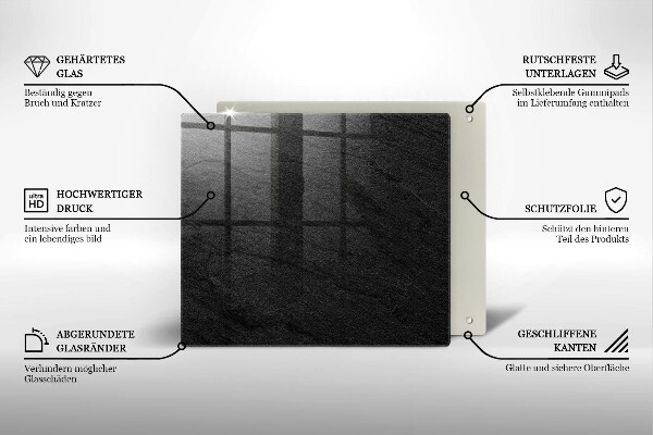 Protector encimera Textura de piedra