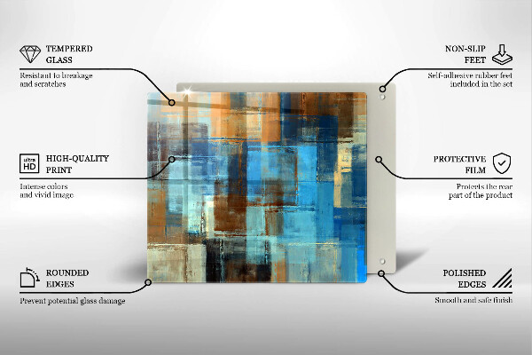 Protector encimera Fondo pintado