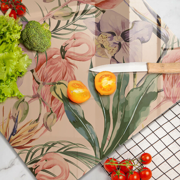 Protector encimera Ilustración de flamencos