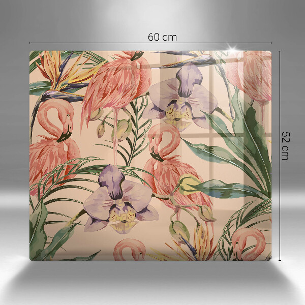 Protector encimera Ilustración de flamencos