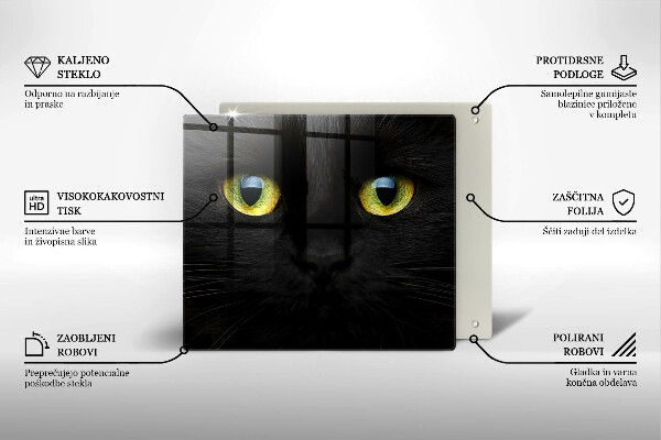 Protector encimera Ojos de gato animales