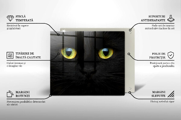 Protector encimera Ojos de gato animales