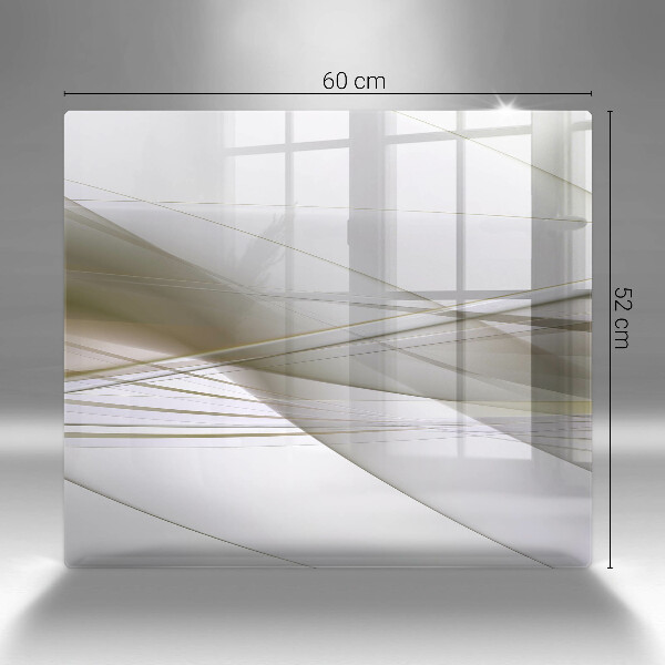 Protector encimera Diseño de líneas abstractas