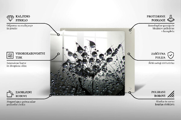 Protector encimera Dientes de león y rocío