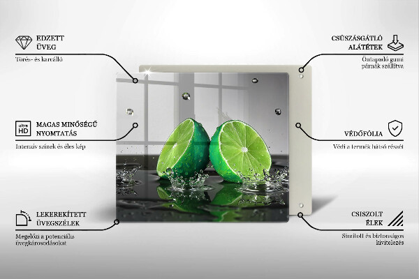 Protector encimera Limas jugosas y agua