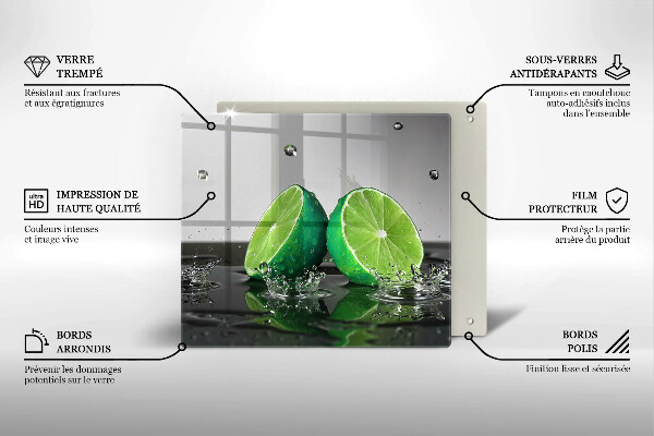 Protector encimera Limas jugosas y agua