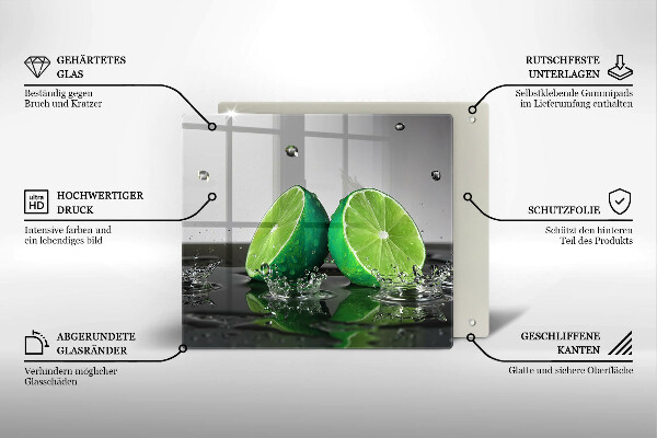 Protector encimera Limas jugosas y agua