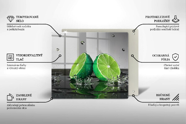 Protector encimera Limas jugosas y agua