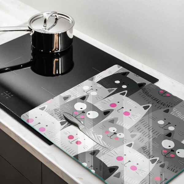 Protector encimera Ilustración de gatos