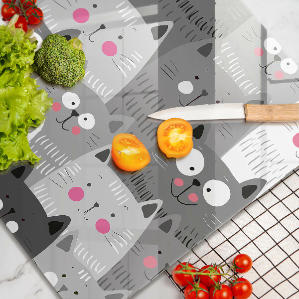 Protector encimera Ilustración de gatos