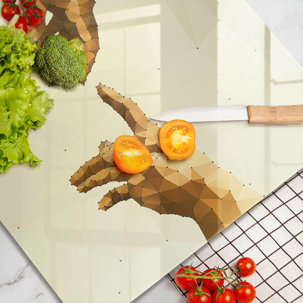 Protector encimera Creación de las manos de adán