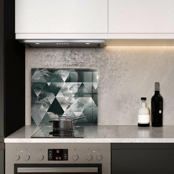 Protector encimera Triángulos y agua