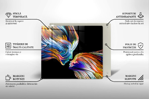 Protector encimera Abstracción de beso