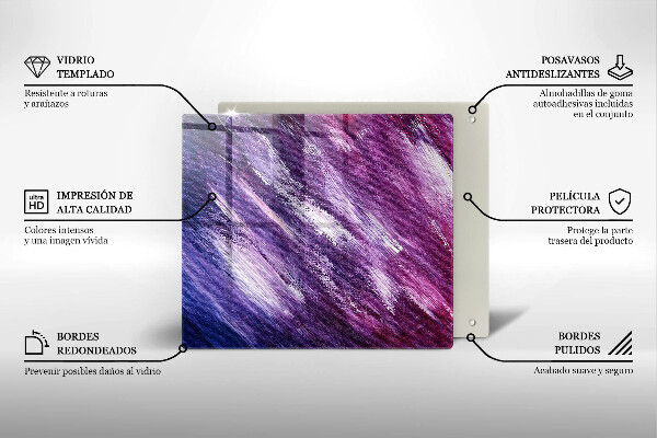 Protector encimera Abstracción de pintura