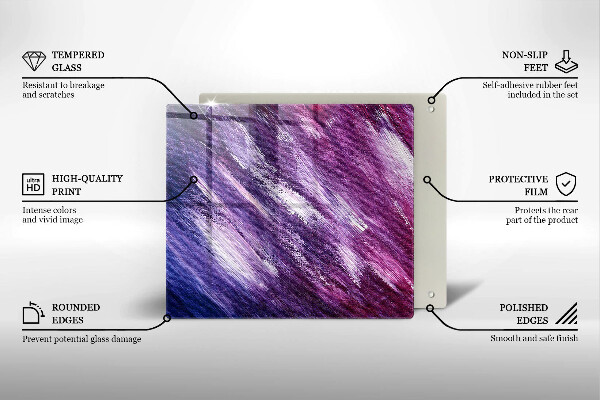 Protector encimera Abstracción de pintura