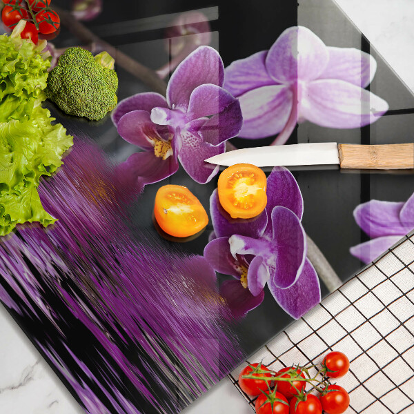 Protector encimera Agua zen de orquídeas