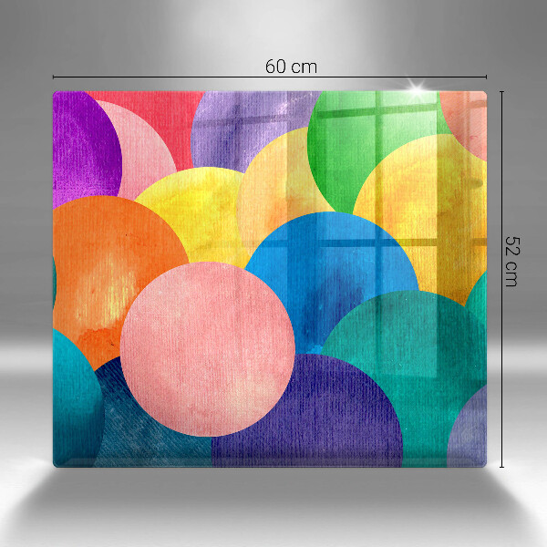 Protector encimera Círculos de colores