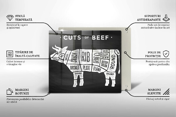 Protector encimera Carne de vaca