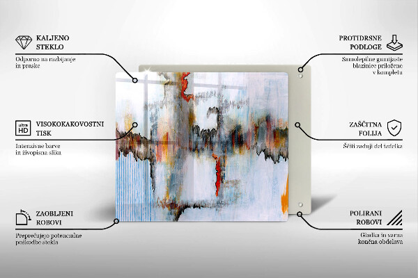 Protector encimera Pinturas de abstraccion