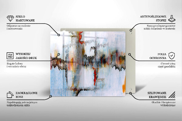 Protector encimera Pinturas de abstraccion