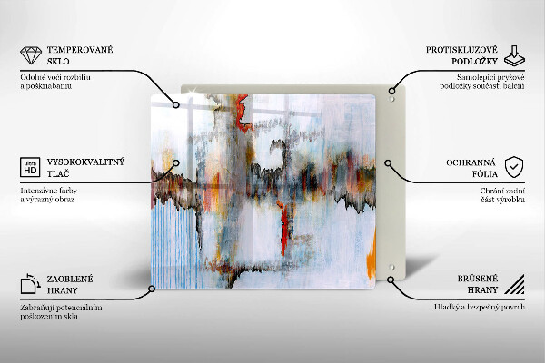 Protector encimera Pinturas de abstraccion