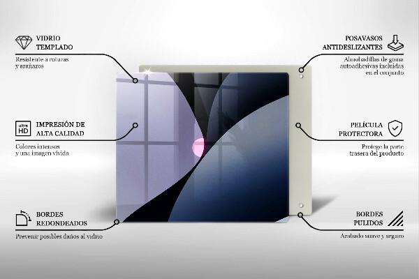 Protector encimera Formas abstractas
