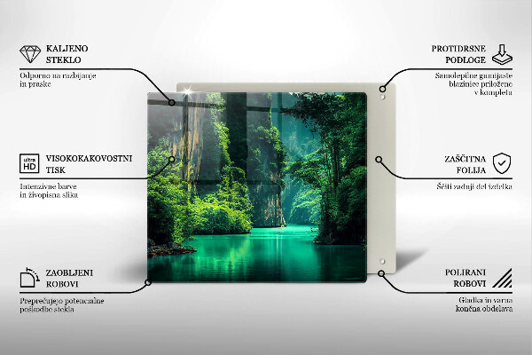 Protector encimera Paisaje de laguna