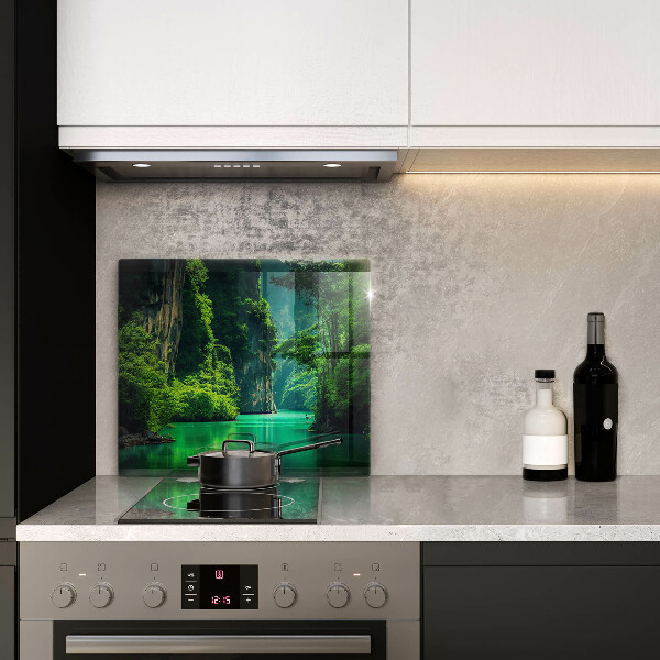 Protector encimera Paisaje de laguna