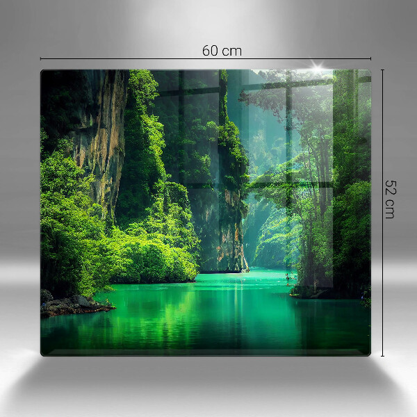 Protector encimera Paisaje de laguna