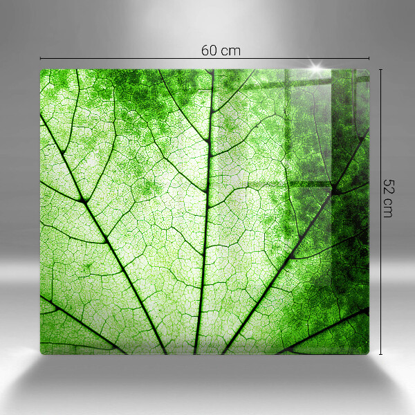 Protector encimera Hoja de vena decorativa