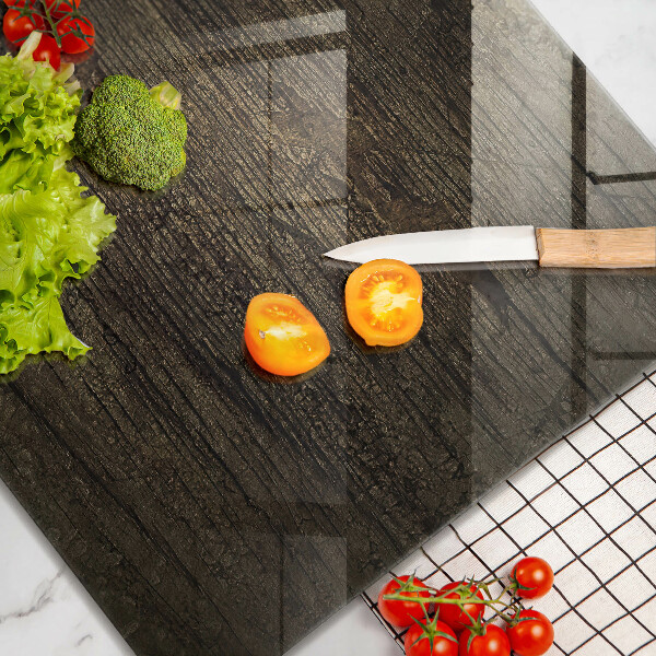 Protector encimera Textura de corteza de madera