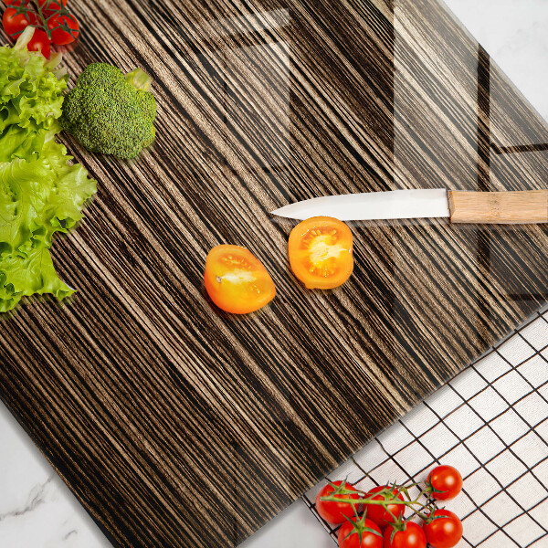 Protector encimera Textura de madera