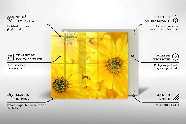 Protector encimera Pétalos de flor