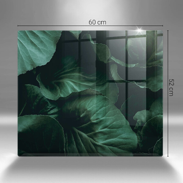 Protector encimera Hojas oscuras salvajes