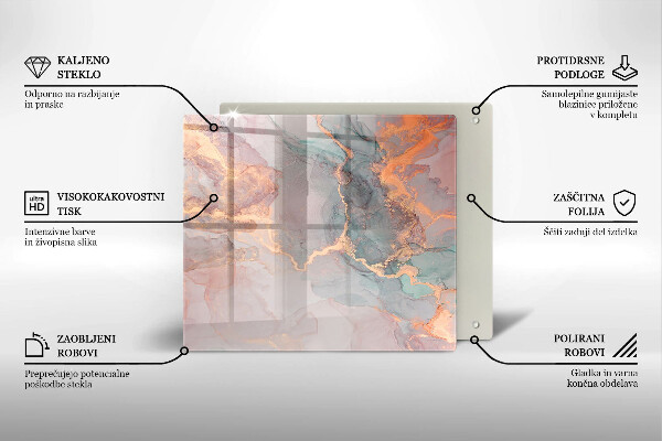 Protector encimera Mármol con oro