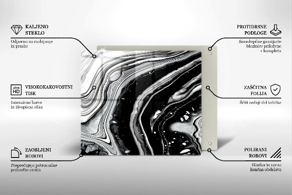 Protector encimera Abstracción de tinta