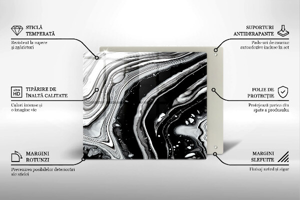 Protector encimera Abstracción de tinta