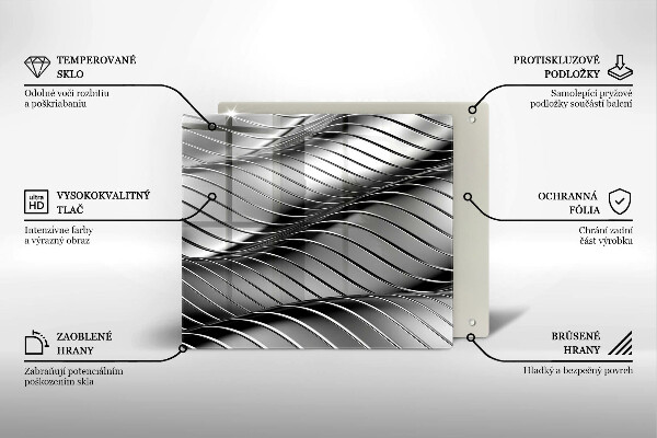 Protector encimera Estructura metálica 3d