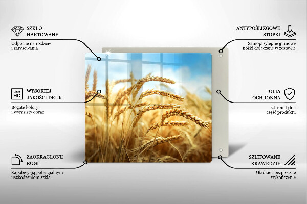 Protector encimera Espigas de cereales en el campo