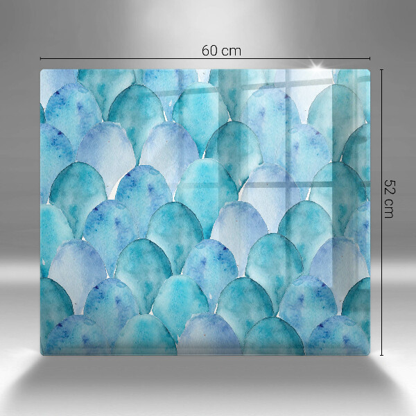 Protector encimera Escamas de acuarela