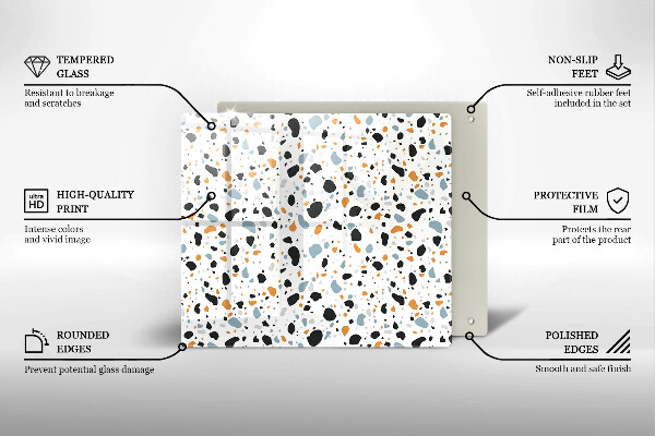 Protector encimera Gres decorativo