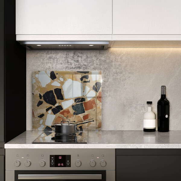 Protector encimera Plato de piedras decorativas