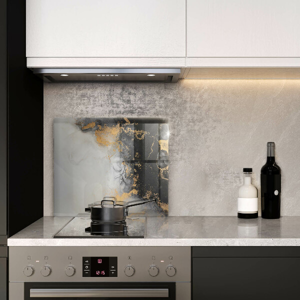 Protector encimera Abstracción con oro