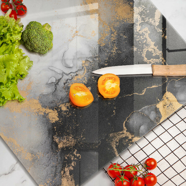 Protector encimera Abstracción con oro