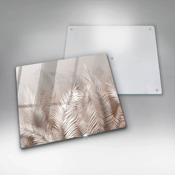 Protector encimera Hojas de vegetación boho