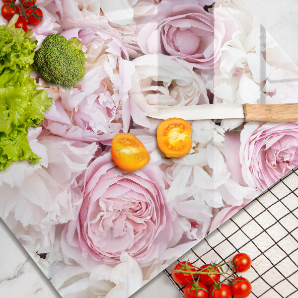 Protector encimera Ramo de peonías