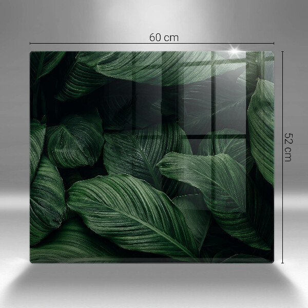 Protector encimera Hojas oscuras