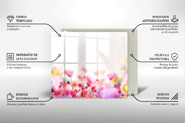 Protector encimera Prado de flores